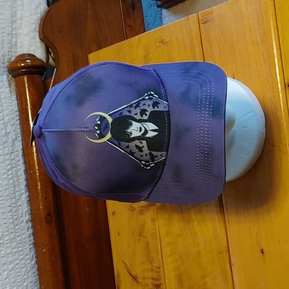 NWT Wednesday Adams Purple Baseball Cap - Picture 2 of 11